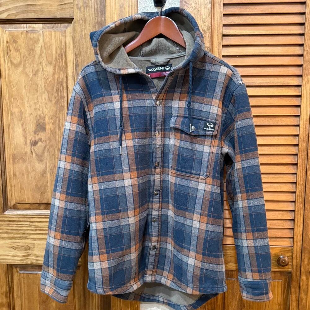 Wolverine Bucksaw hooded shirt jacket